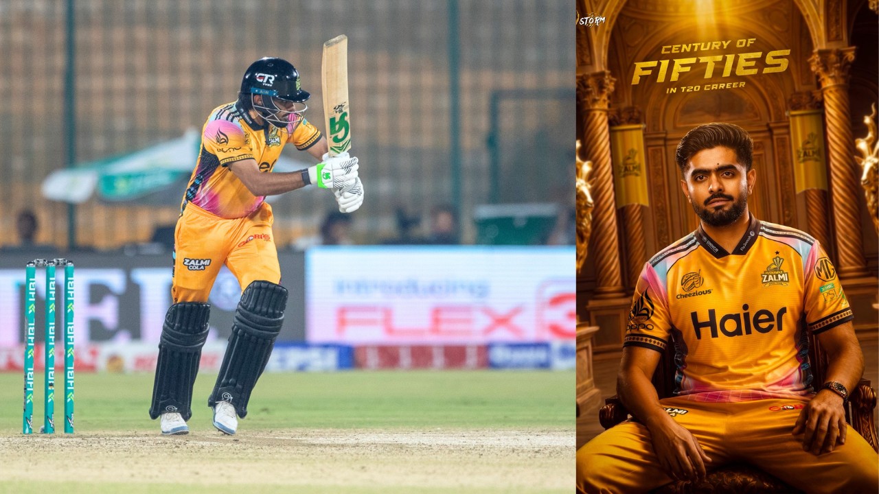 ফিফটির ‘সেঞ্চুরি’ বাবরের